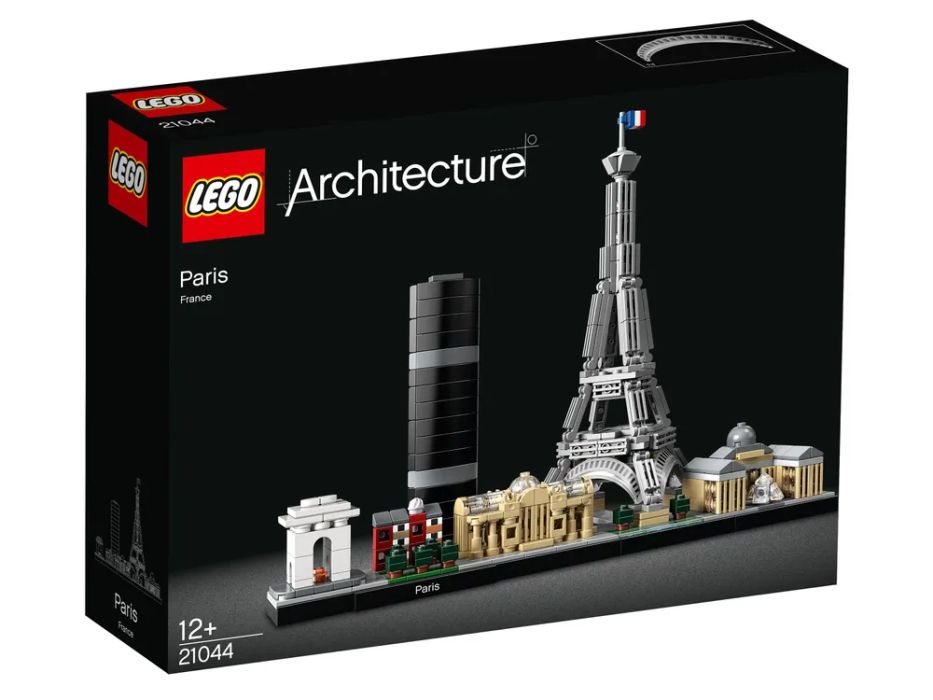 Конструктор LEGO Architecture Париж, 649 деталей, 12+ photo 1