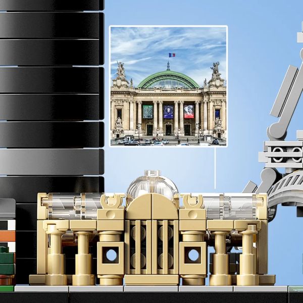 Конструктор LEGO Architecture Париж, 649 деталей, 12+ photo 7
