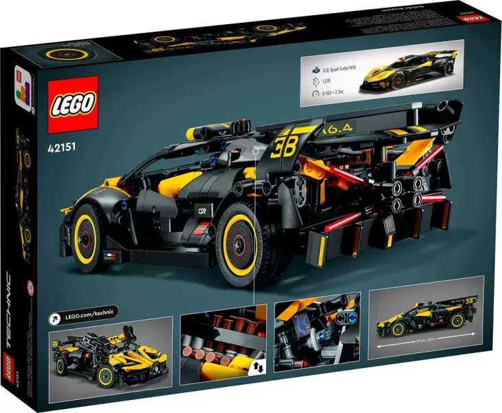 Конструктор LEGO Technic Автомобиль Bolide, 905 деталей, 9+ photo 2