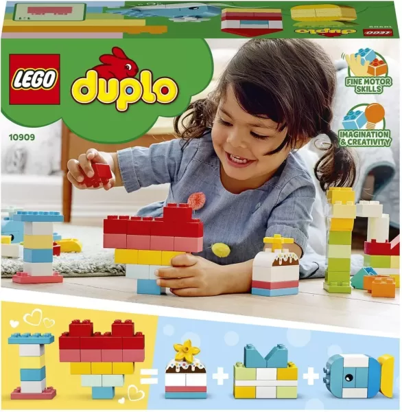 Конструктор LEGO DUPLO Classic Шкатулка-сердечко, 80 деталей, 1.5+ photo 3