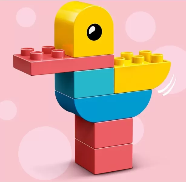 Конструктор LEGO DUPLO Classic Шкатулка-сердечко, 80 деталей, 1.5+ photo 4