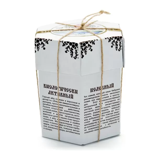 Мёд Высокогорный Давленный 1000гр. Стекло, картон photo 4